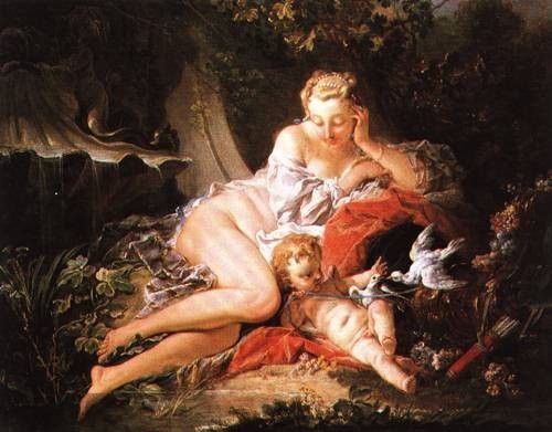 Francois Boucher Venus and Cupid
